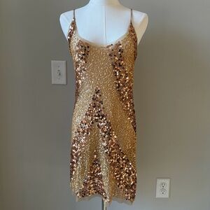Arden B Sequin Mini Dress